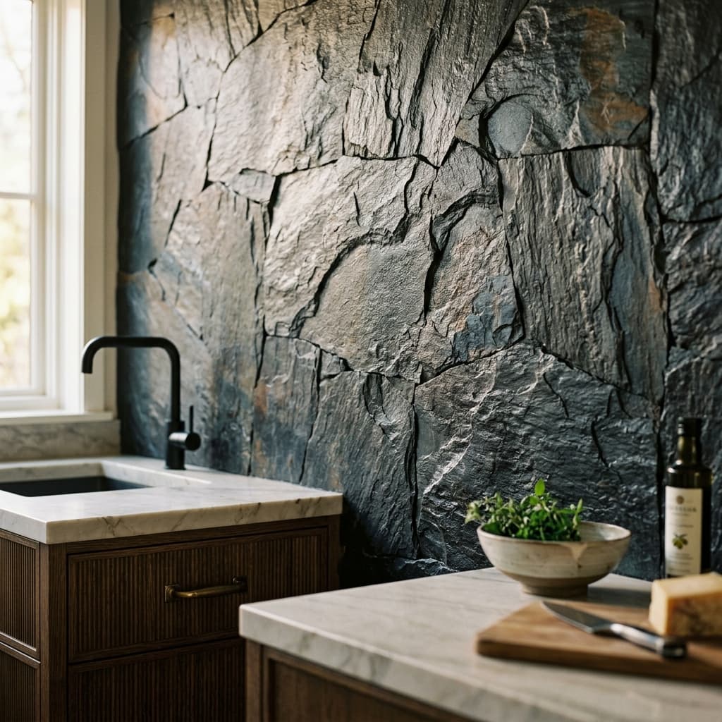 Pierre naturelle ou carrelage ? Le comparatif honnête 2026