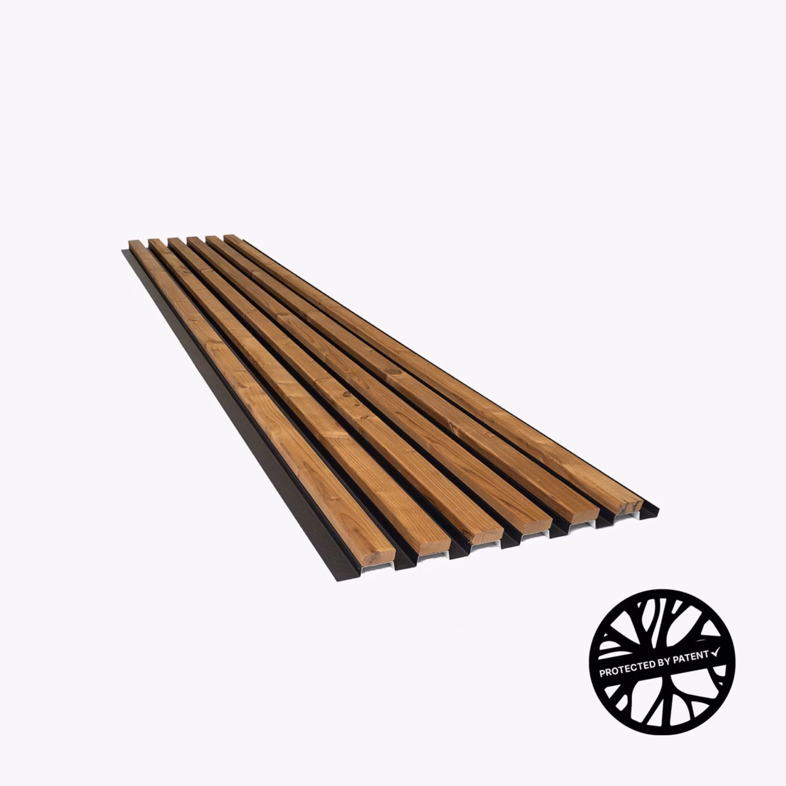 Panneau Extérieur AluWood Marron