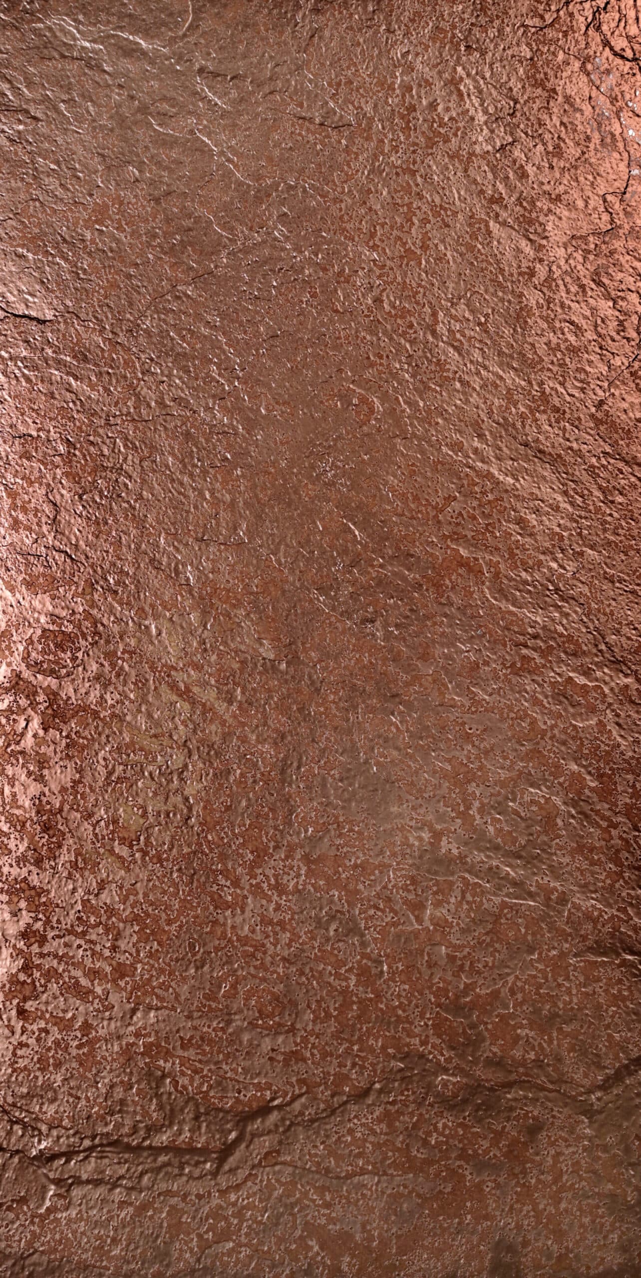 Feuille de Pierre Métal Cuivre